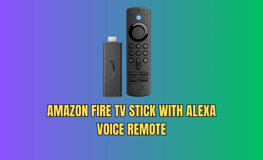 Amazon Fire TV Stick with Alexa Voice Remote Now Includes TV Controls